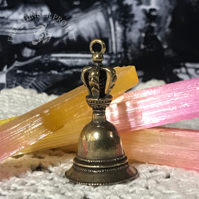 Free Thinker Project Religious Altars Small Bronze Bell Witchcraft Supplies