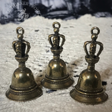 Load image into Gallery viewer, Free Thinker Project Religious Altars Small Bronze Bell Witchcraft Supplies
