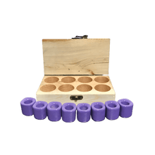 Load image into Gallery viewer, FreeThinkerProject Chime Candle Holder Purple Chime Candle Holder Set Witchcraft Supplies
