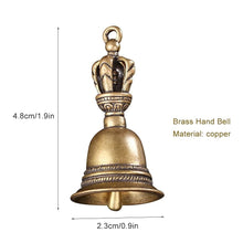 Load image into Gallery viewer, FreeThinkerProject Religious Altars Small Bronze Bell Witchcraft Supplies
